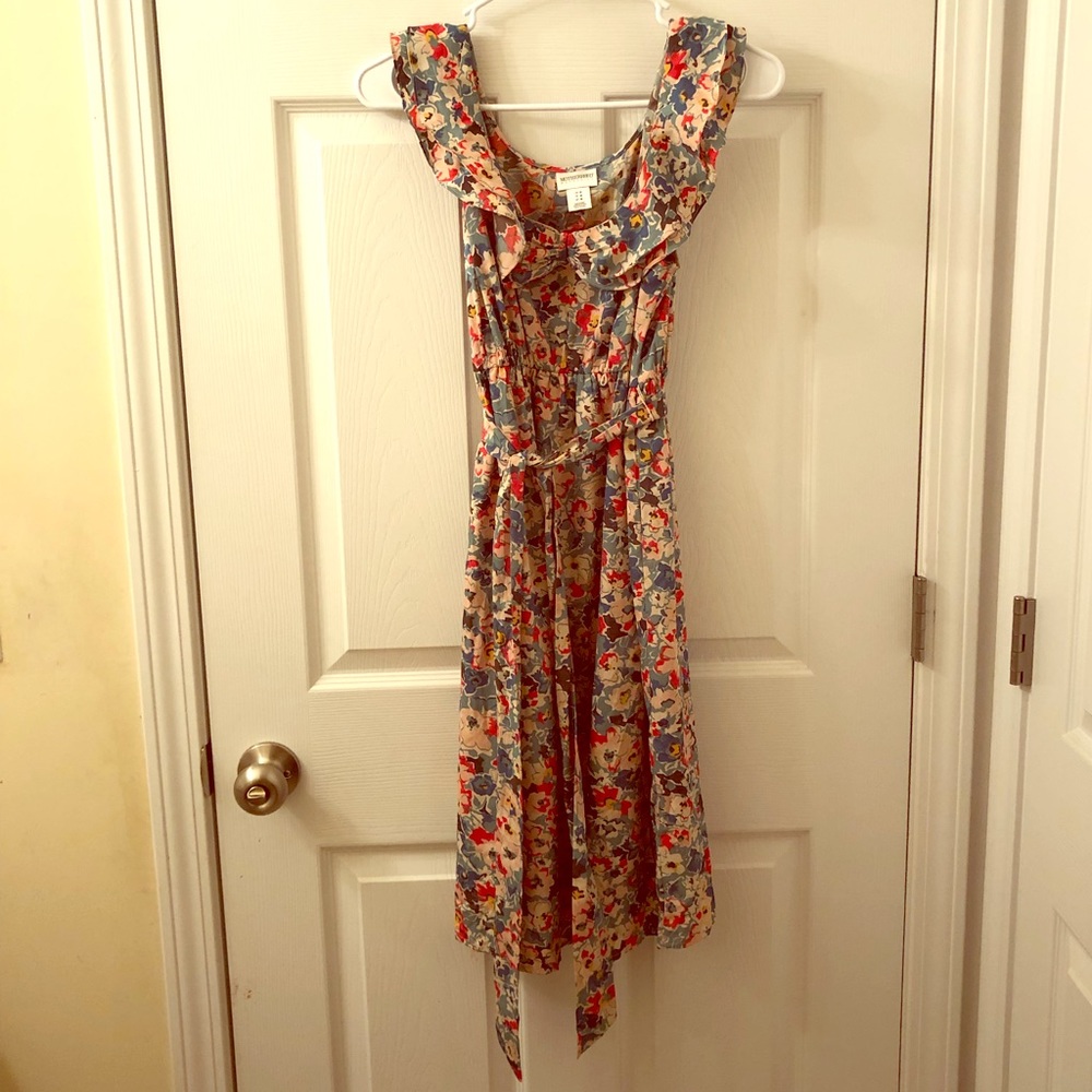 Floral maternity dress